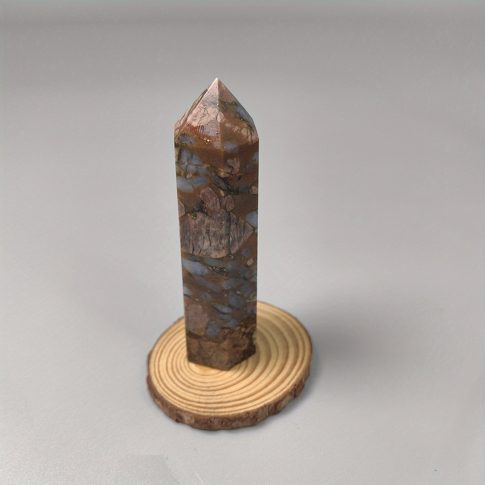 Natural Amphibole Rough Crystal Single Pointed Column Handicraft ...