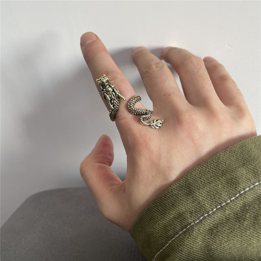 dragon ring cigarette holder Dragon's Embrace  Mystical Finger Accessory for  Buy Herb Grinders cigarette holder ring vintage Retro