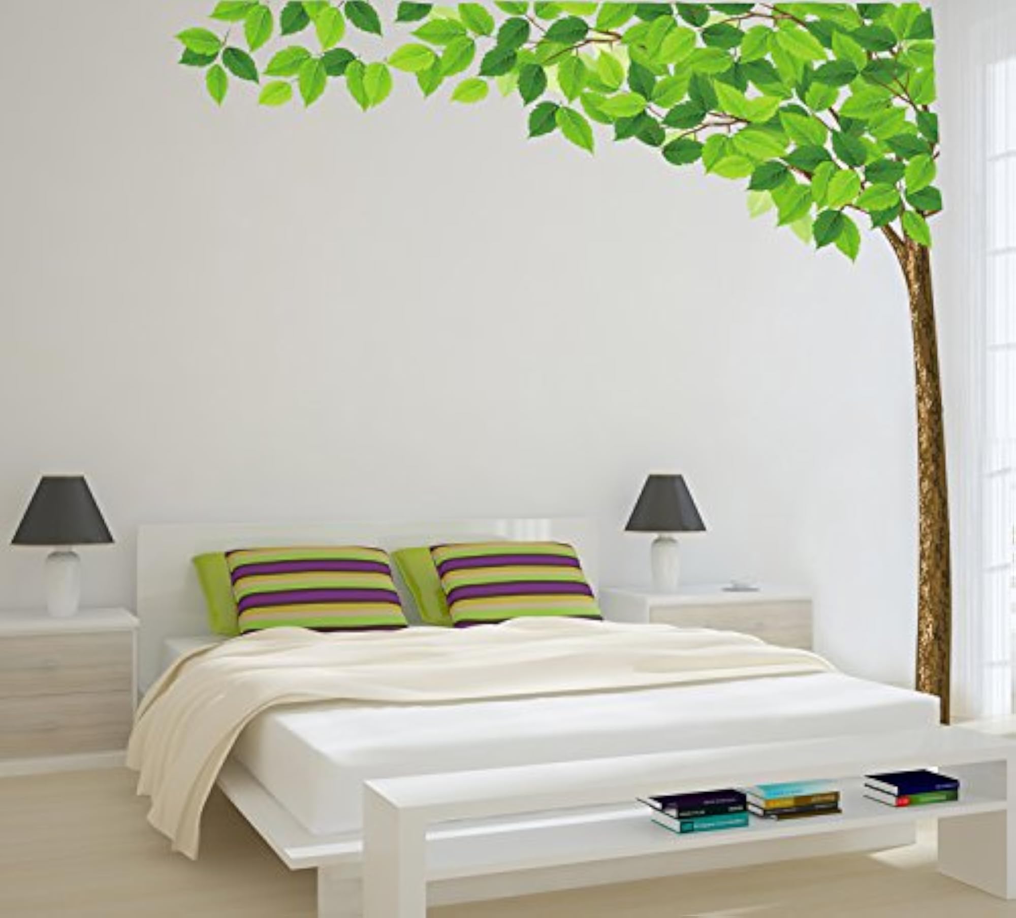 Collection PVC Wall Stickers Big Tree for Bedroom – BLING QUEEN