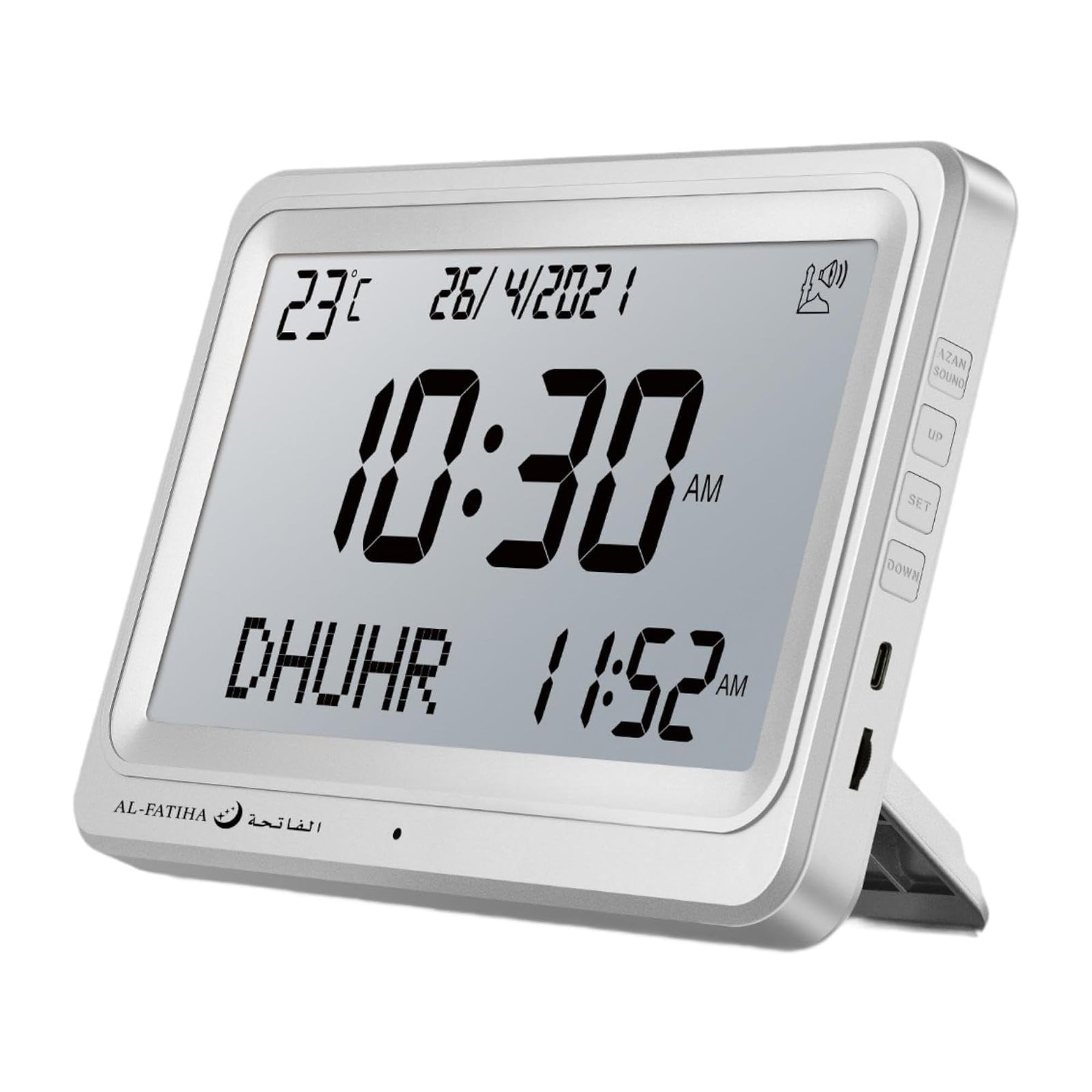 Muslim Prayer Clock, Digital Azan Alarm Clock – BLING QUEEN