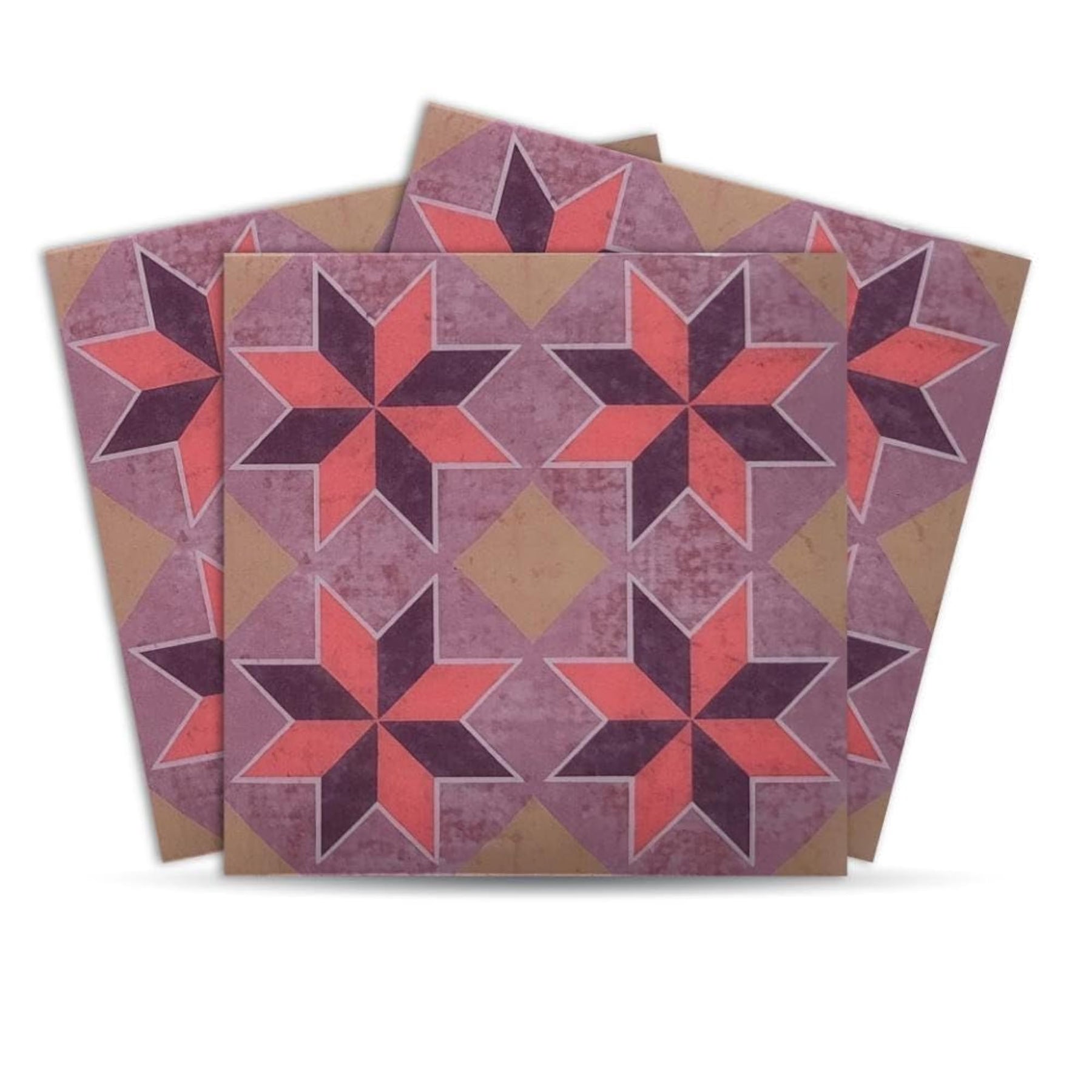 Luxury Polyurethane Peel & Stick Floor Tiles for Kitchen & Bathroom ...