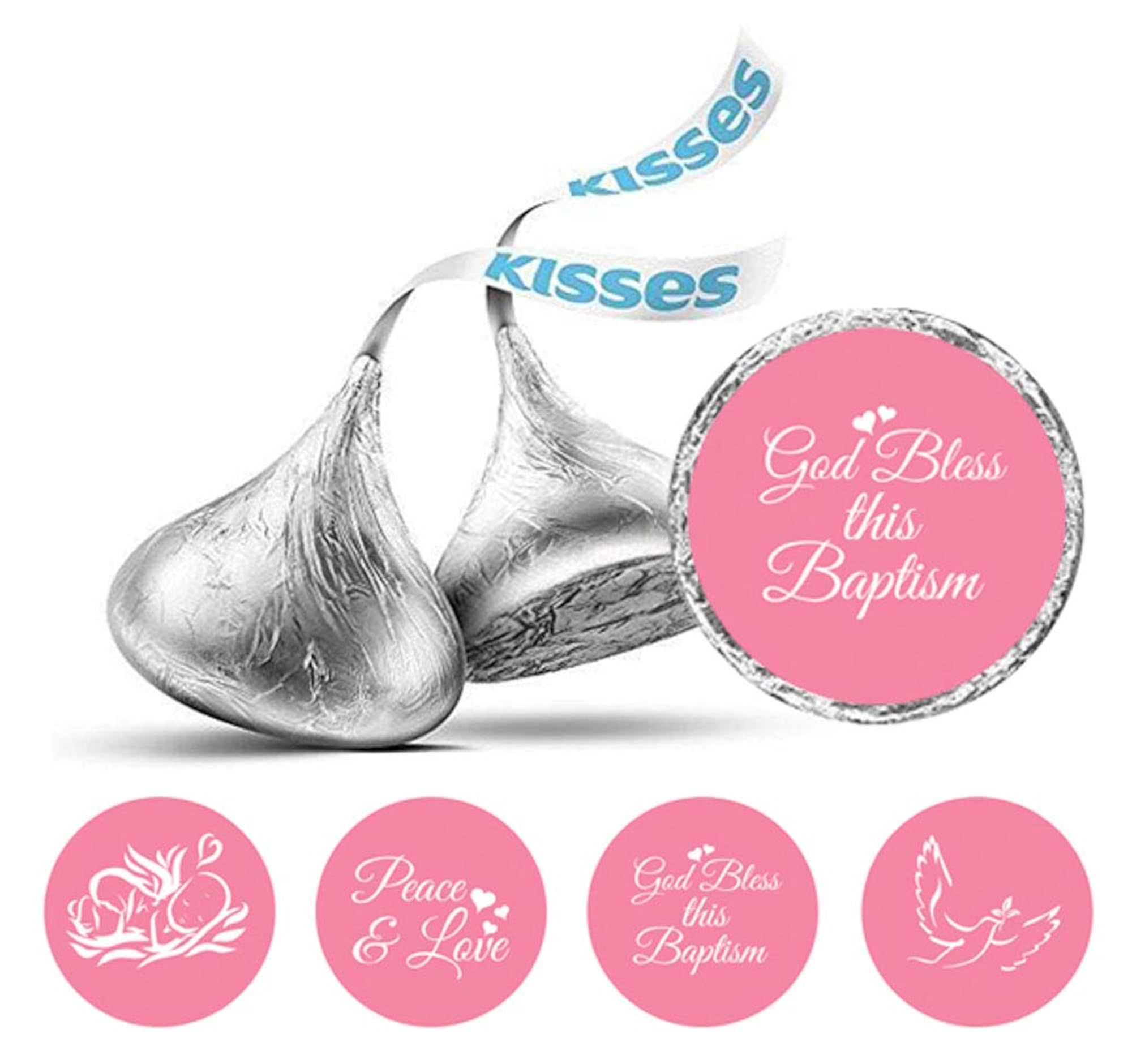 DIY Chocolate Candy Labels for Baptism – BLING QUEEN