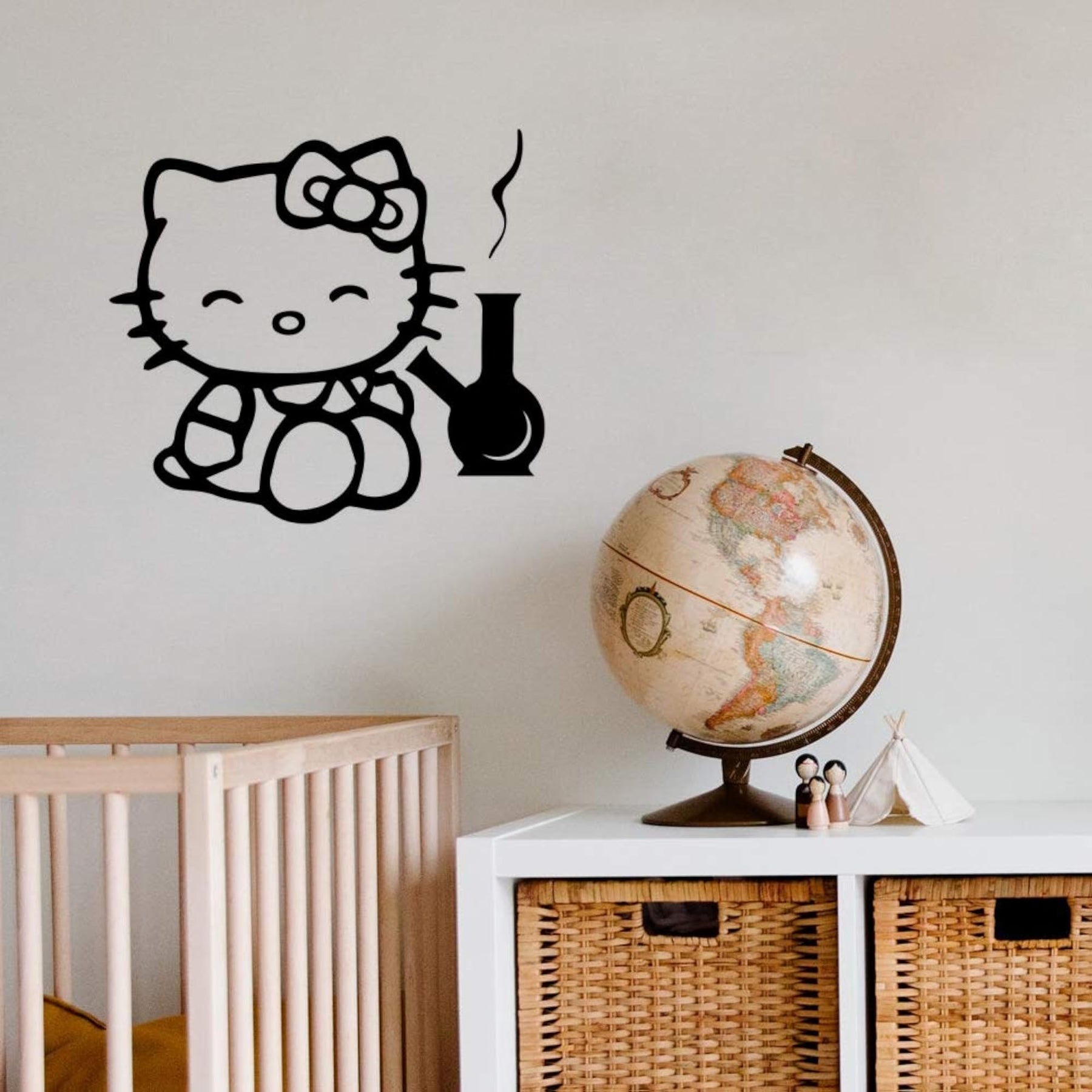 Vinyl Wall Decals 29CM Wall Stickers Black Color – BLING QUEEN