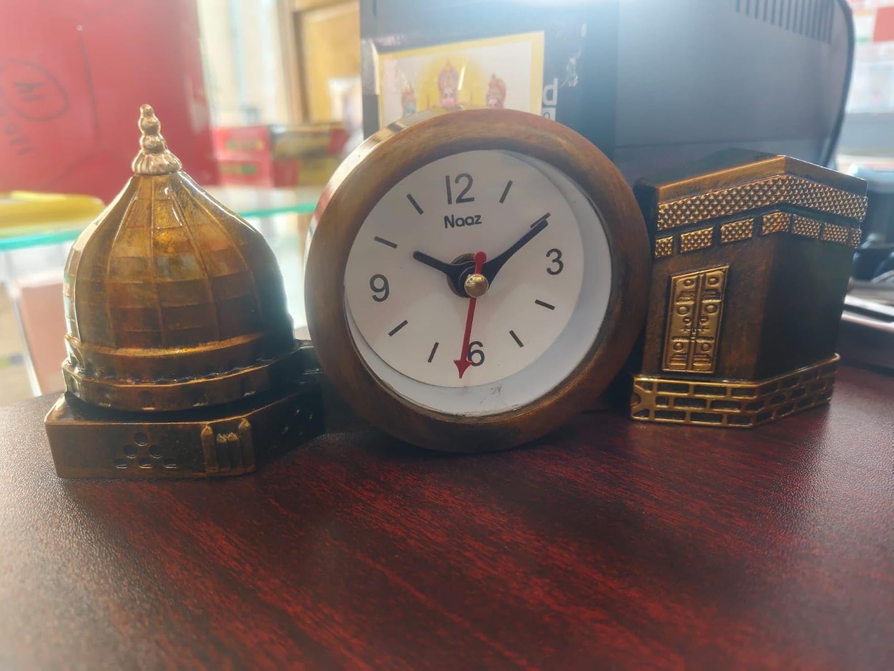 Muslim Table Clock with Allah Mosque Design – BLING QUEEN