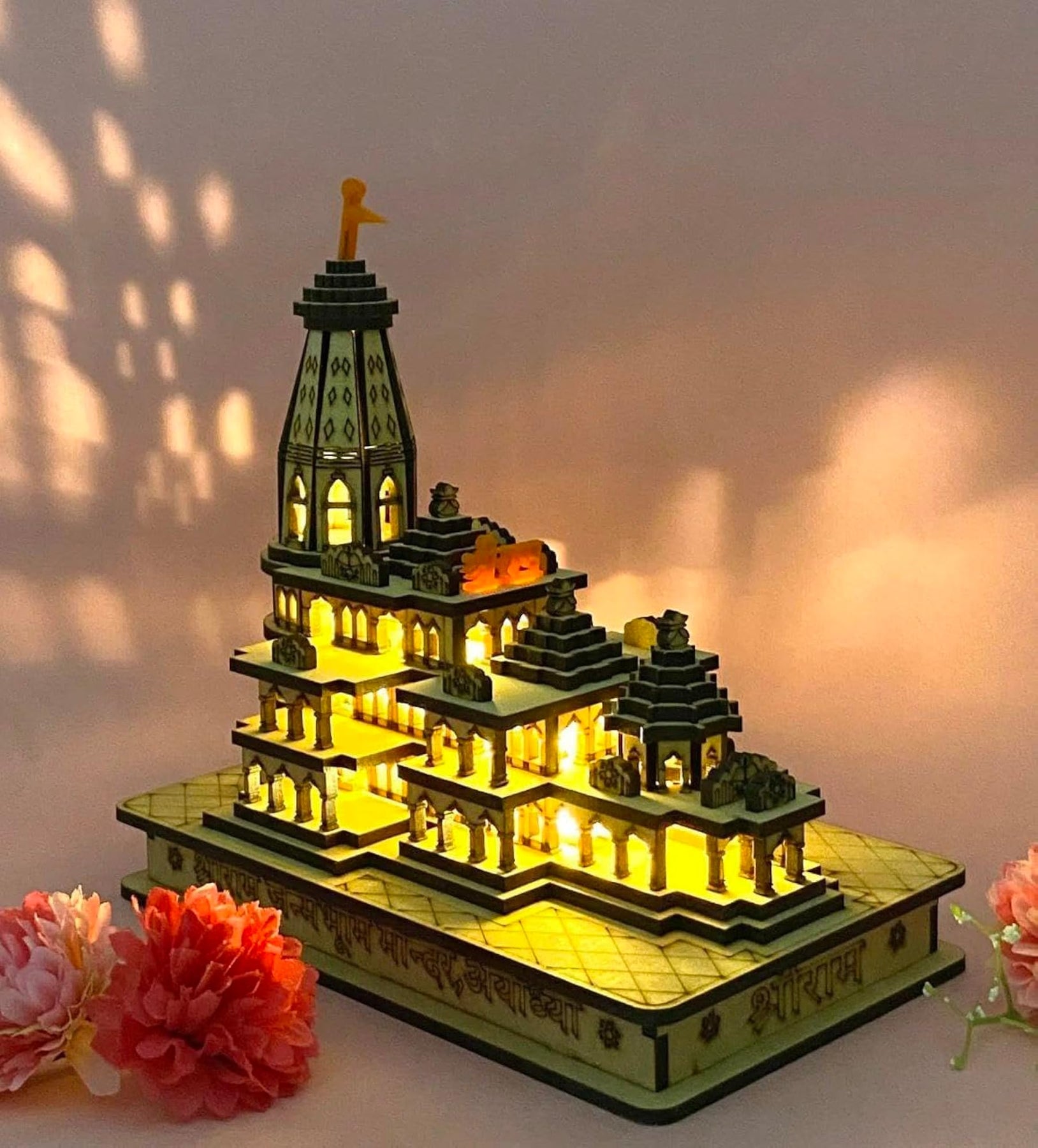 Ram Temple Ayodhya Model Authentic Design Idol – BLING QUEEN