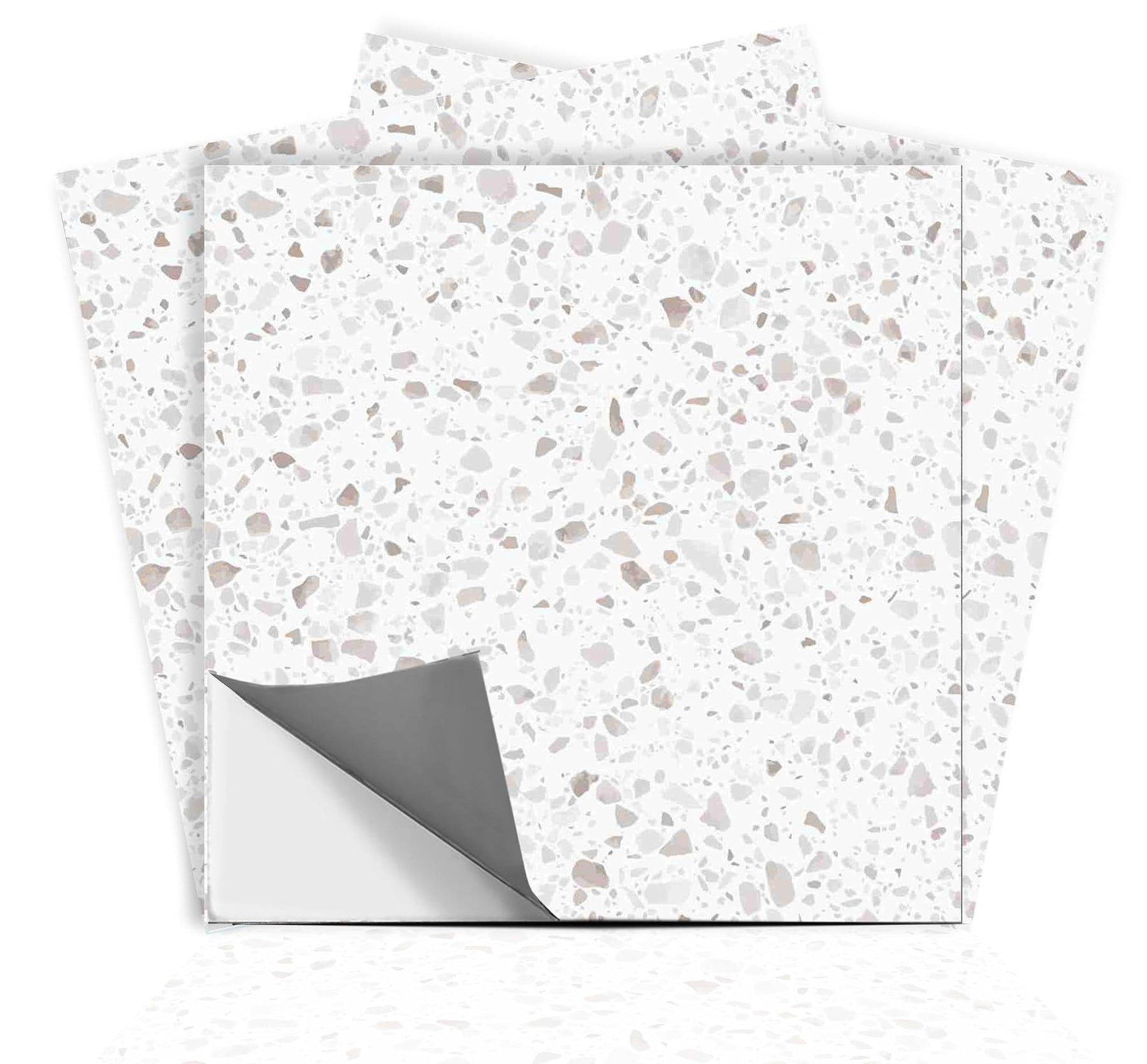 Terrazzo Peel and Stick Tile Stickers for Kitchen & Bathroom – BLING QUEEN