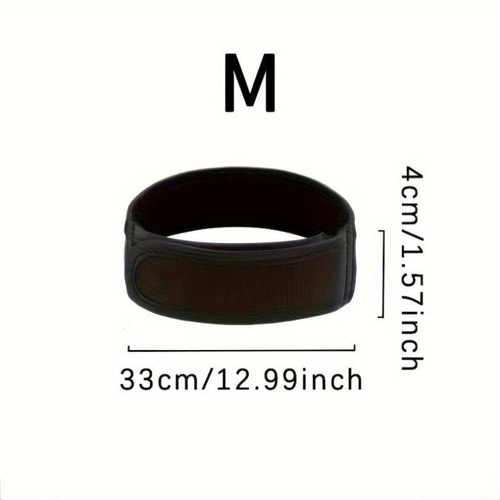 2 Pack Men's No Buckle Belts Adjustable Nylon Strap Elastic Belt
